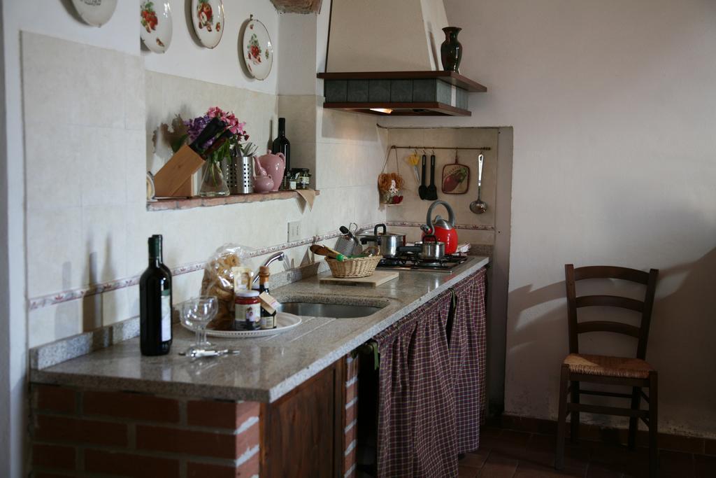 Agriturismo I Moricci Peccioli Eksteriør bilde